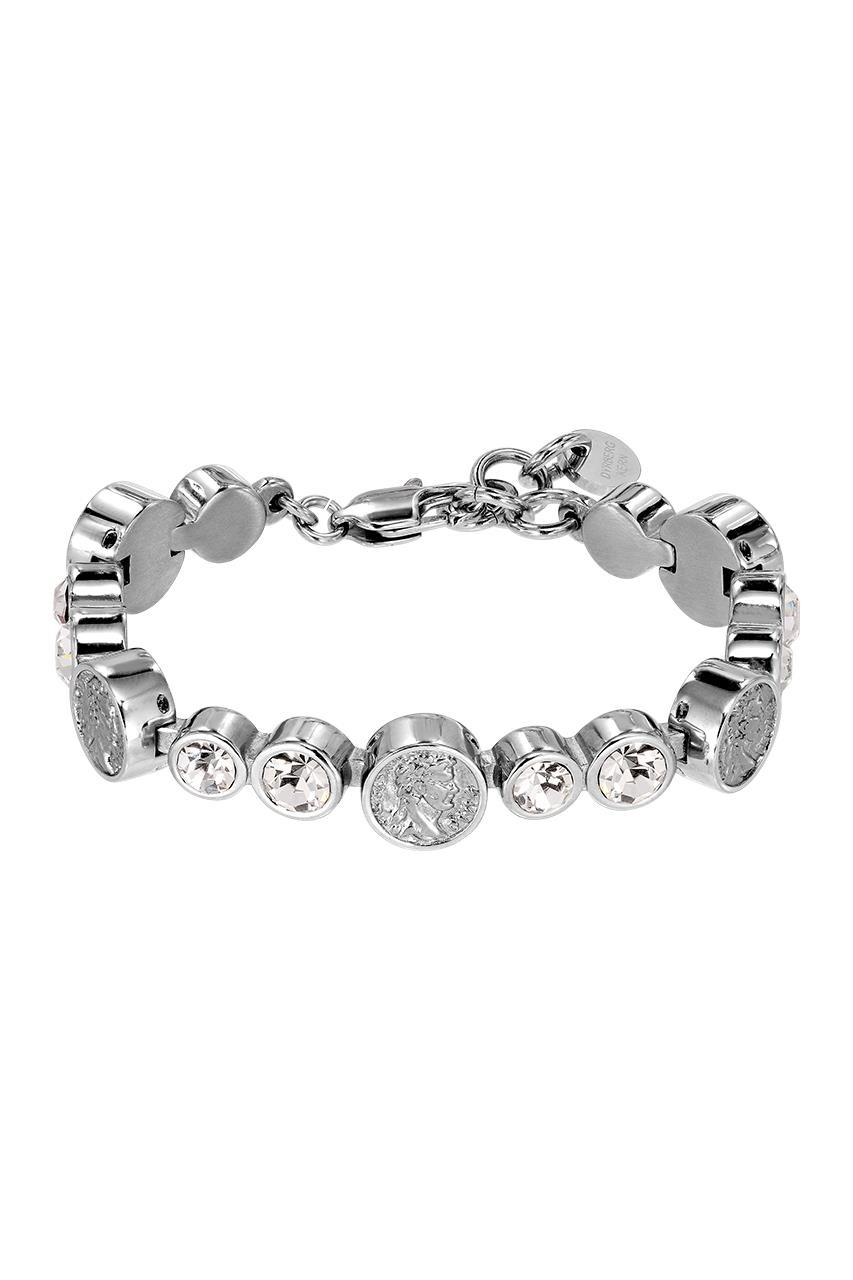 Dyrberg Kern Dyrberg/Kern Augusta Bracelet, Color: Silver/Crystal, Onesize, Women