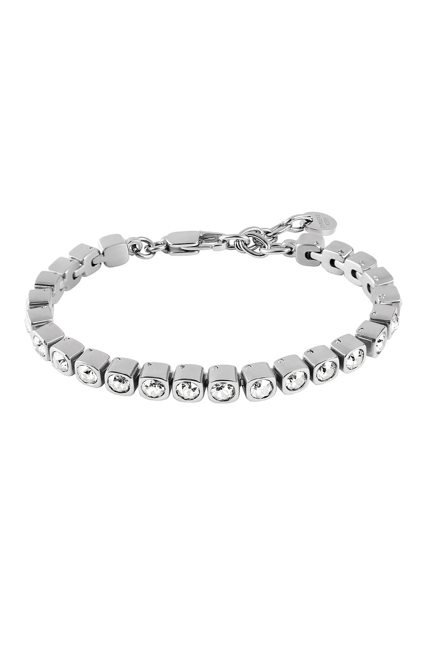 Dyrberg Kern Dyrberg/Kern Cory Bracelet, Color: Silver/Crystal, Onesize, Women