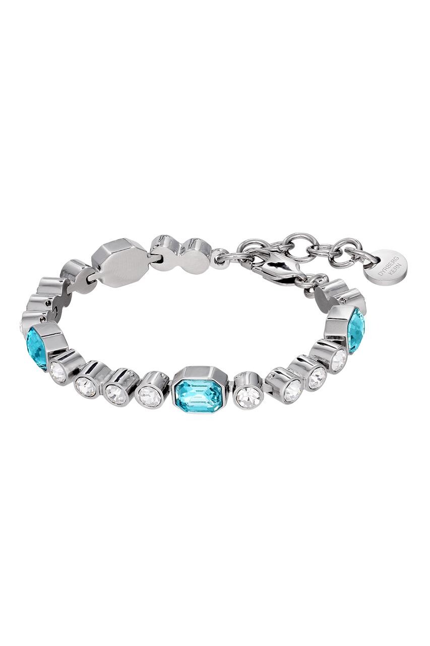 Dyrberg Kern Dyrberg/Kern Grivna Bracelet, Color: Silver/Crystal, Onesize, Women