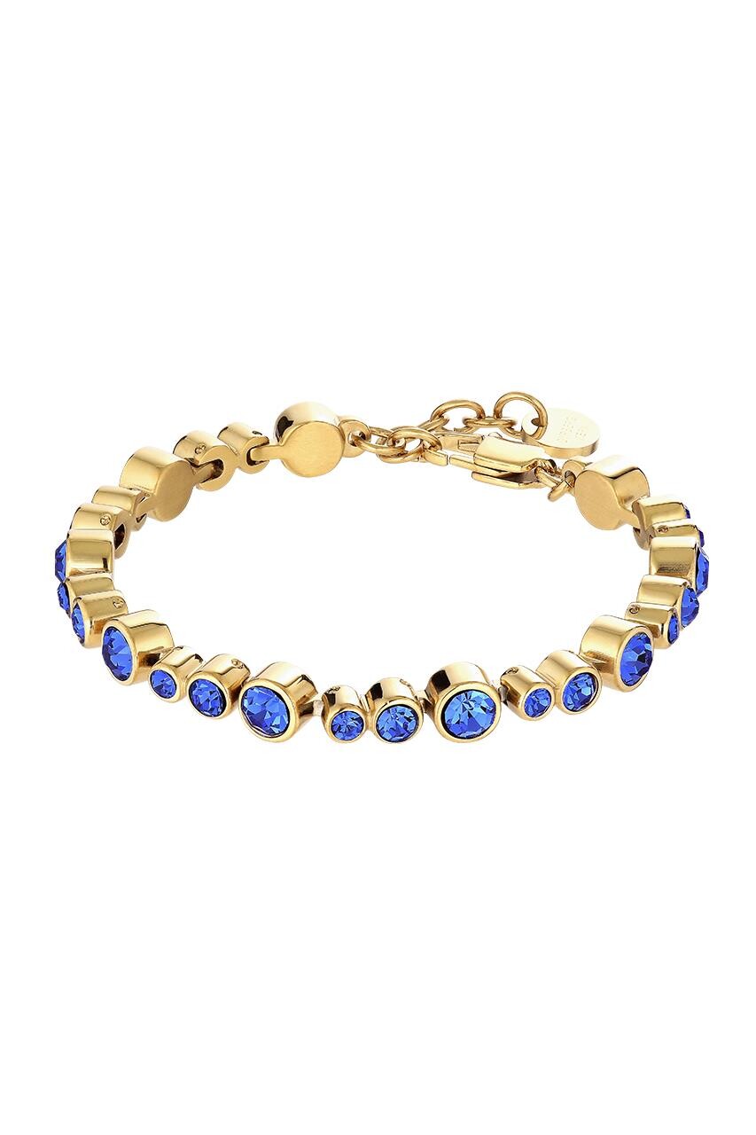 Dyrberg Kern Dyrberg/Kern Teresia Bracelet, Color: Gold/Blue, Onesize, Women