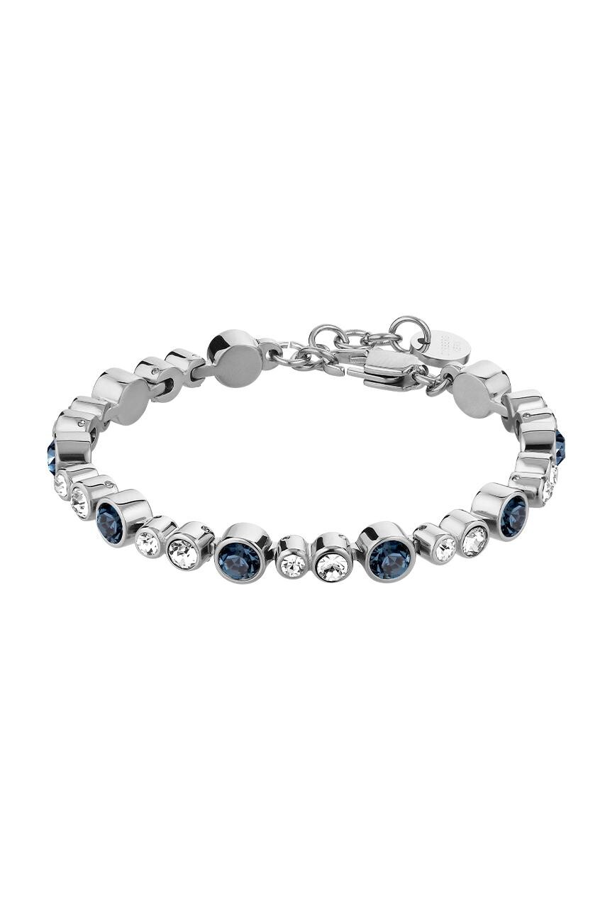 Dyrberg Kern Dyrberg/Kern Teresia Bracelet, Color: Silver/Blue, Onesize, Women
