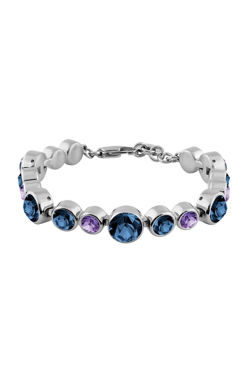 Dyrberg Kern Dyrberg/Kern Calice Bracelet, Color: Silver/Blue, Onesize, Women
