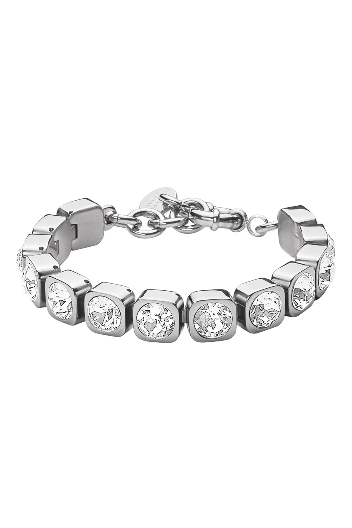 Dyrberg Kern Dyrberg/Kern Conian Bracelet, Color: Silver/Crystal, Onesize, Women