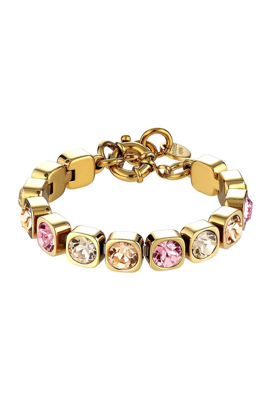 Dyrberg Kern Dyrberg/Kern Conian Bracelet, Color: Gold, Peach, Onesize, Women