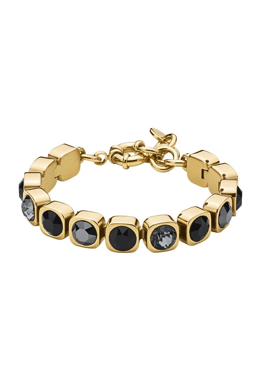 Dyrberg Kern Dyrberg/Kern Conian Bracelet, Color: Gold/Black, Onesize, Women