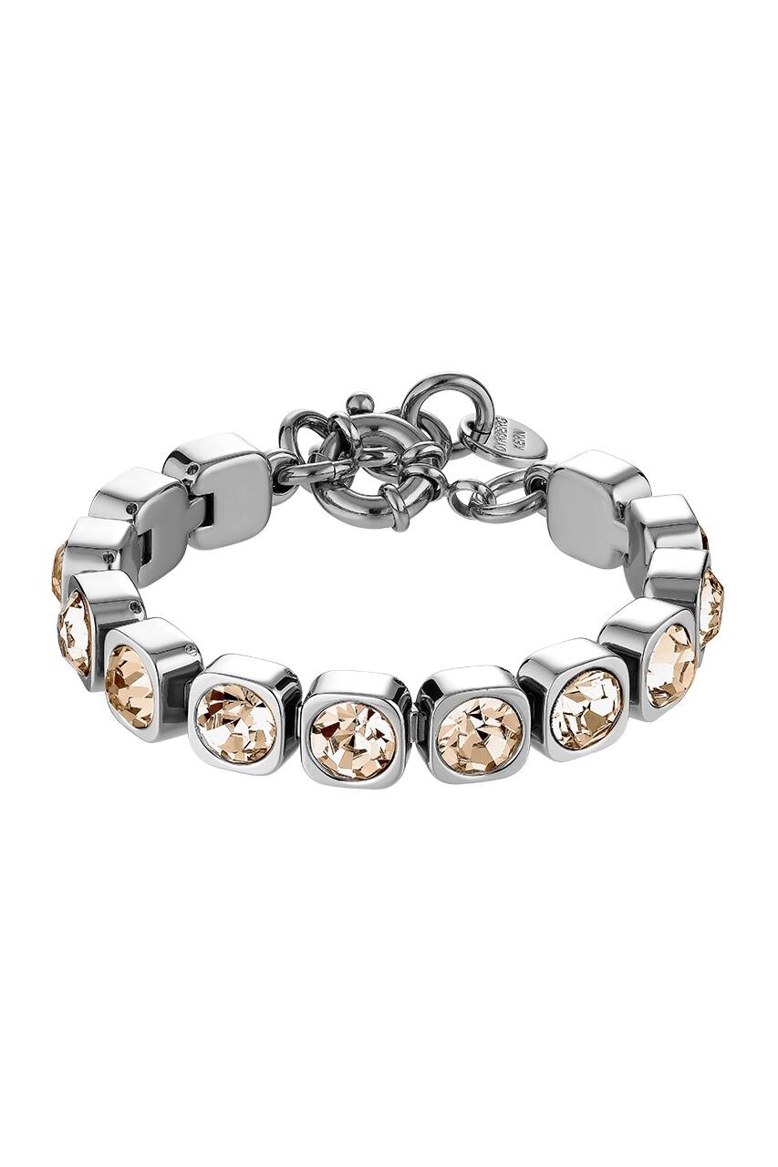Dyrberg Kern Dyrberg/Kern Conian Bracelet, Color: Silver, Sand, Onesize, Women