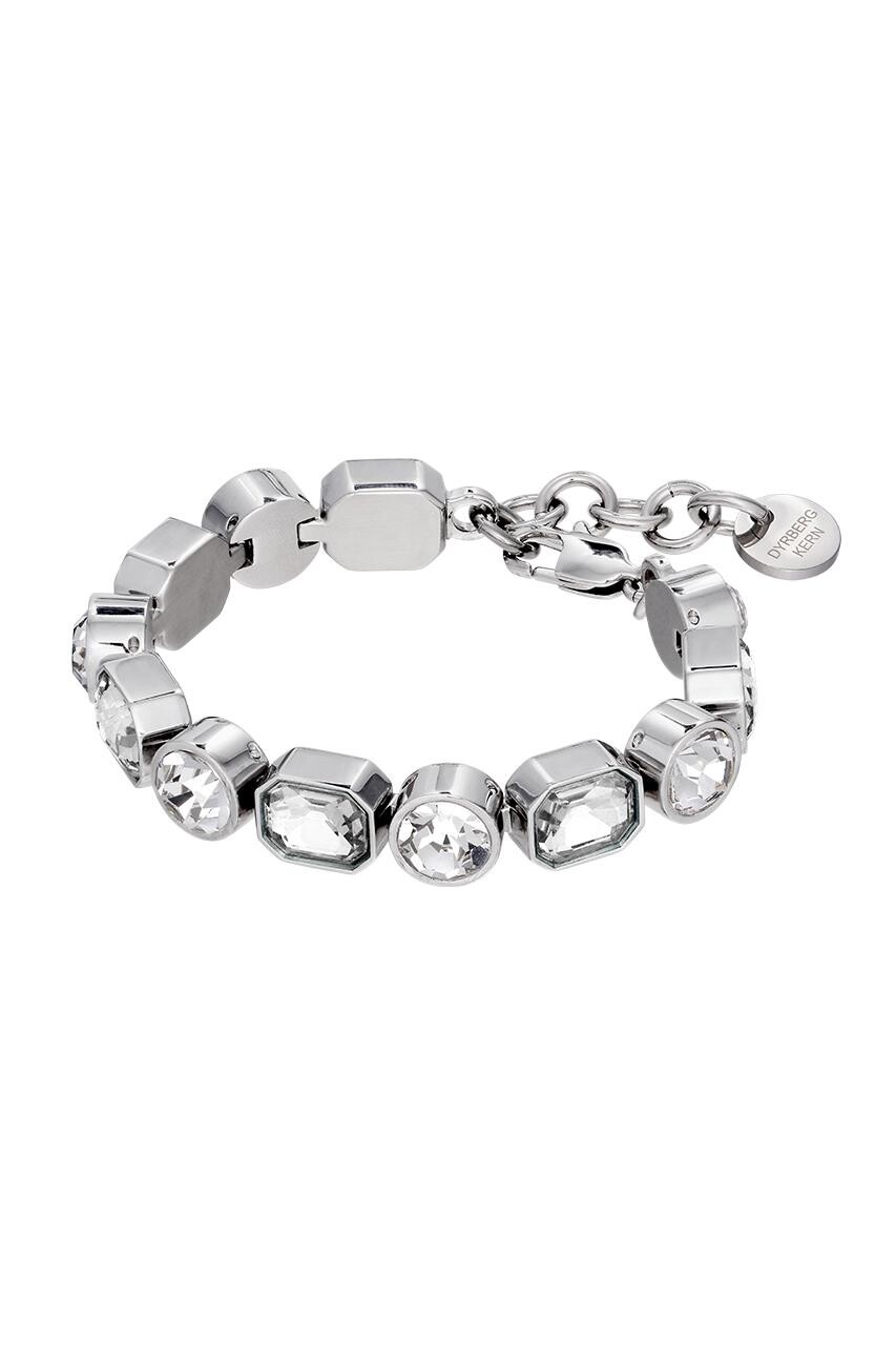 Dyrberg Kern Dyrberg/Kern Alaya Bracelet, Color: Silver/Crystal, Onesize, Women