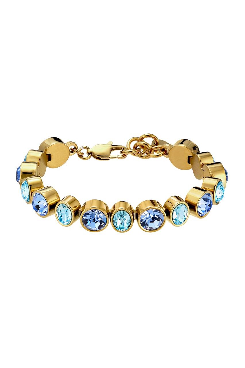 Dyrberg Kern Dyrberg/Kern Elaine Bracelet, Color: Gold/Blue, Onesize, Women