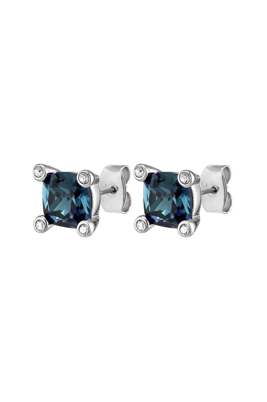 Dyrberg Kern Dyrberg/Kern Clara Earring, Color: Silver/Blue, Onesize, Women