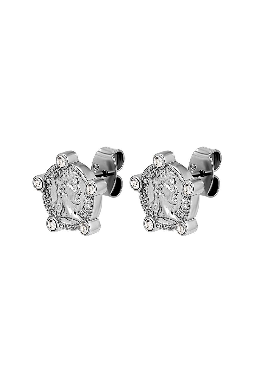 Dyrberg Kern Dyrberg/Kern Lucca Earring, Color: Silver/Crystal, Onesize, Women