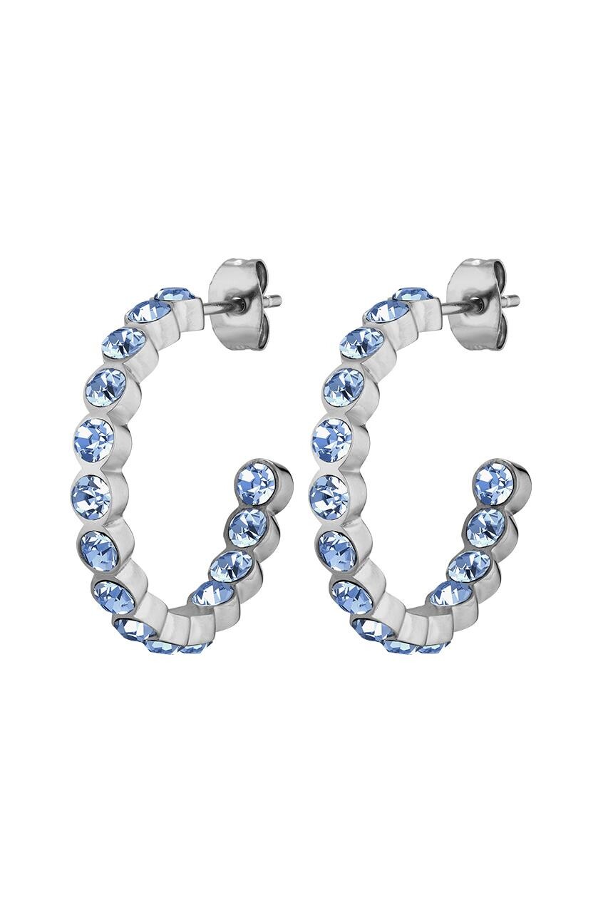 Dyrberg Kern Dyrberg/Kern Holly Earring, Color: Silver/Blue, Onesize, Women