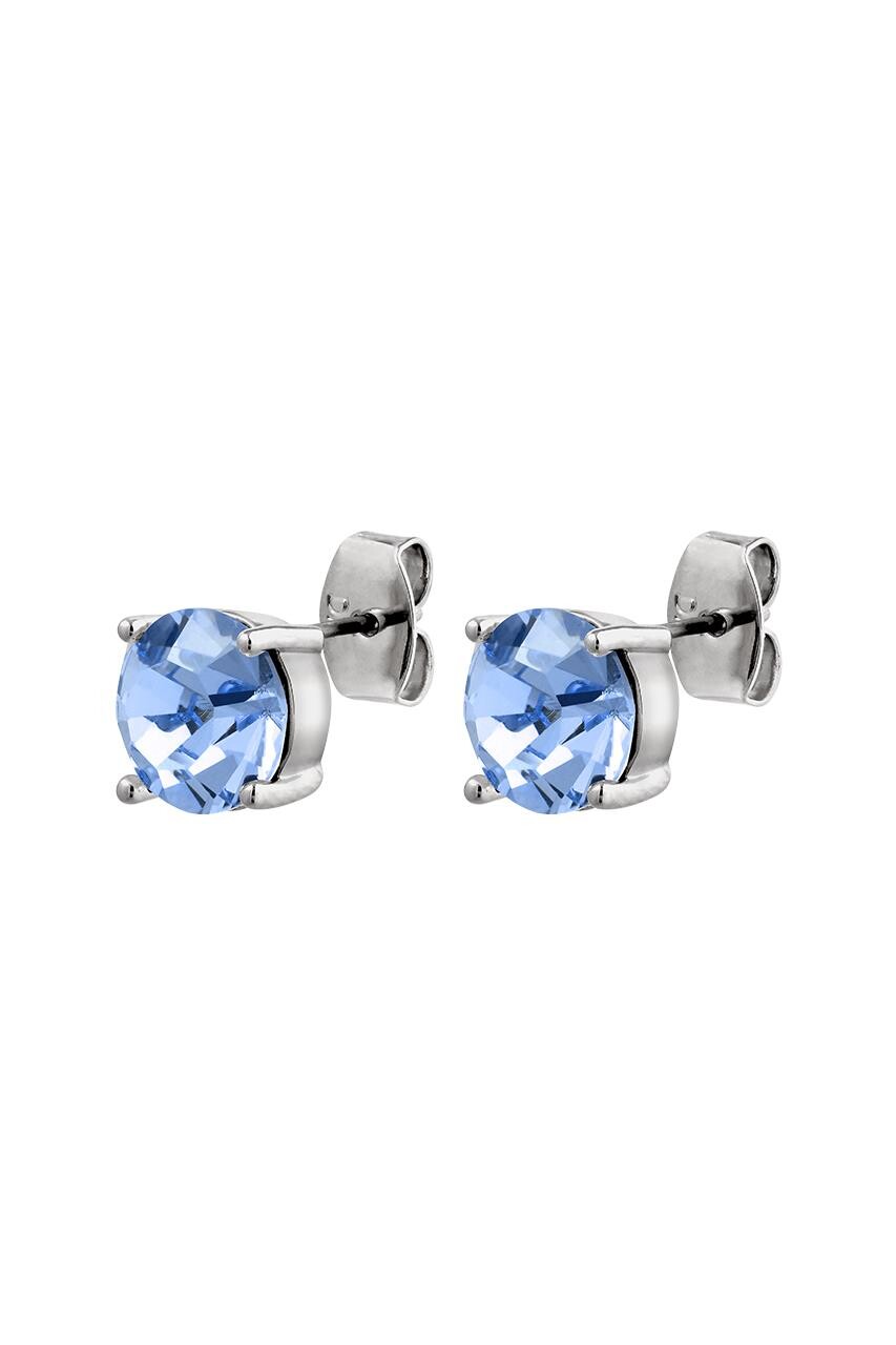 Dyrberg Kern Dyrberg/Kern Daze Earring, Color: Silver/Blue, Onesize, Women