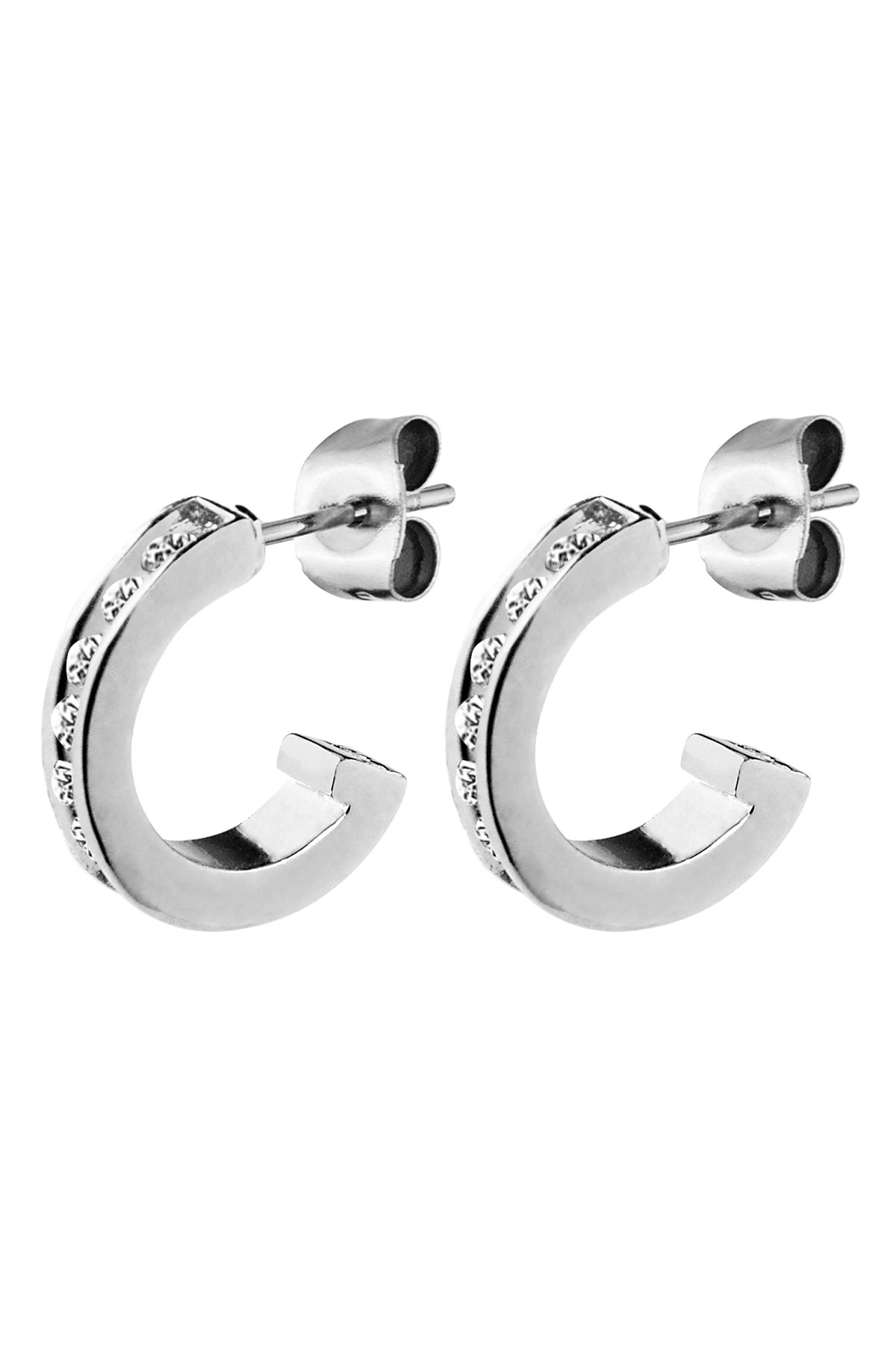 Dyrberg Kern Dyrberg/Kern Desolo Earring, Color: Silver/Crystal, Onesize, Women