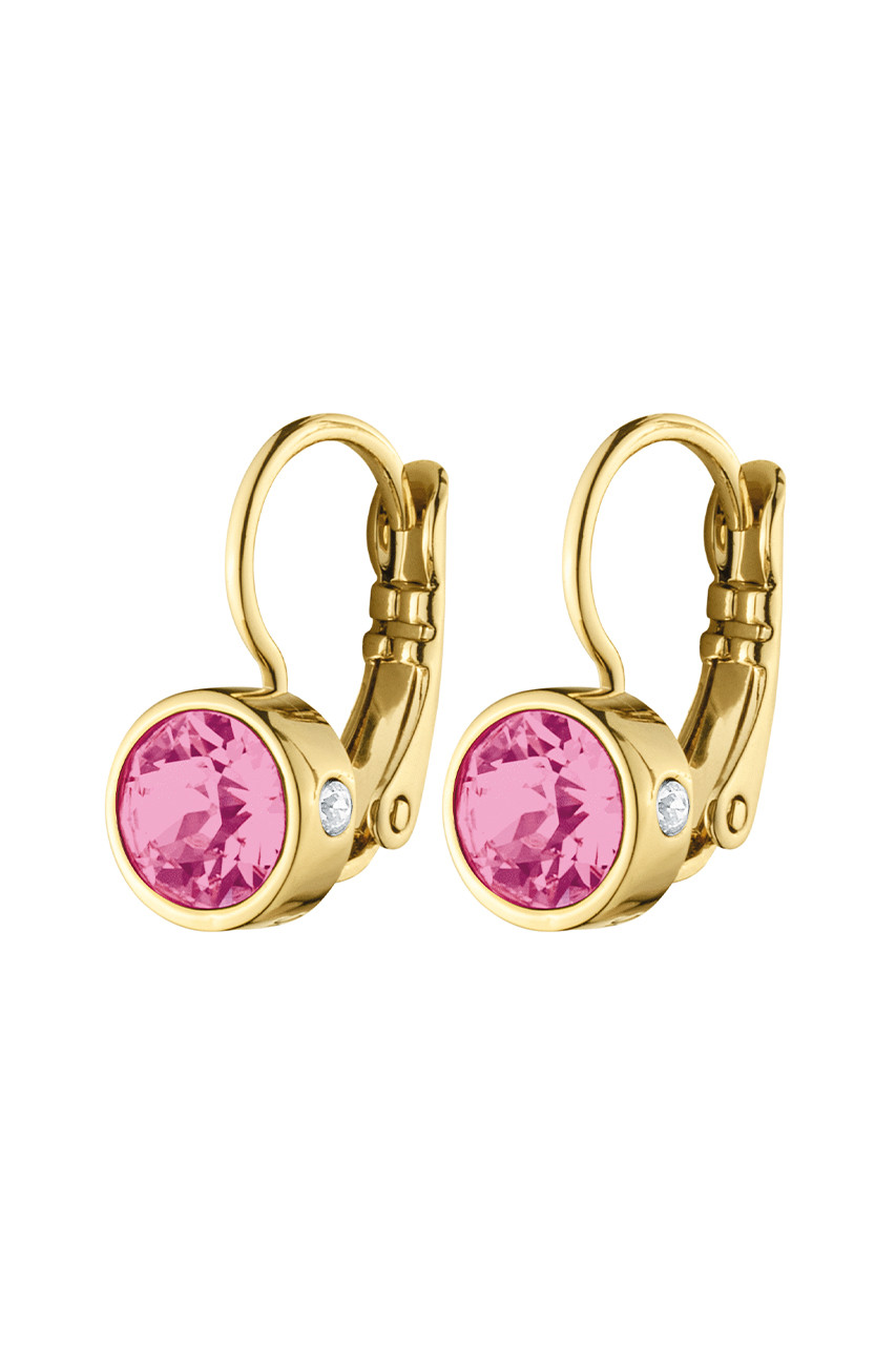 Dyrberg Kern Dyrberg/Kern Madu Earring, Color: Gold/Pink, Onesize, Women