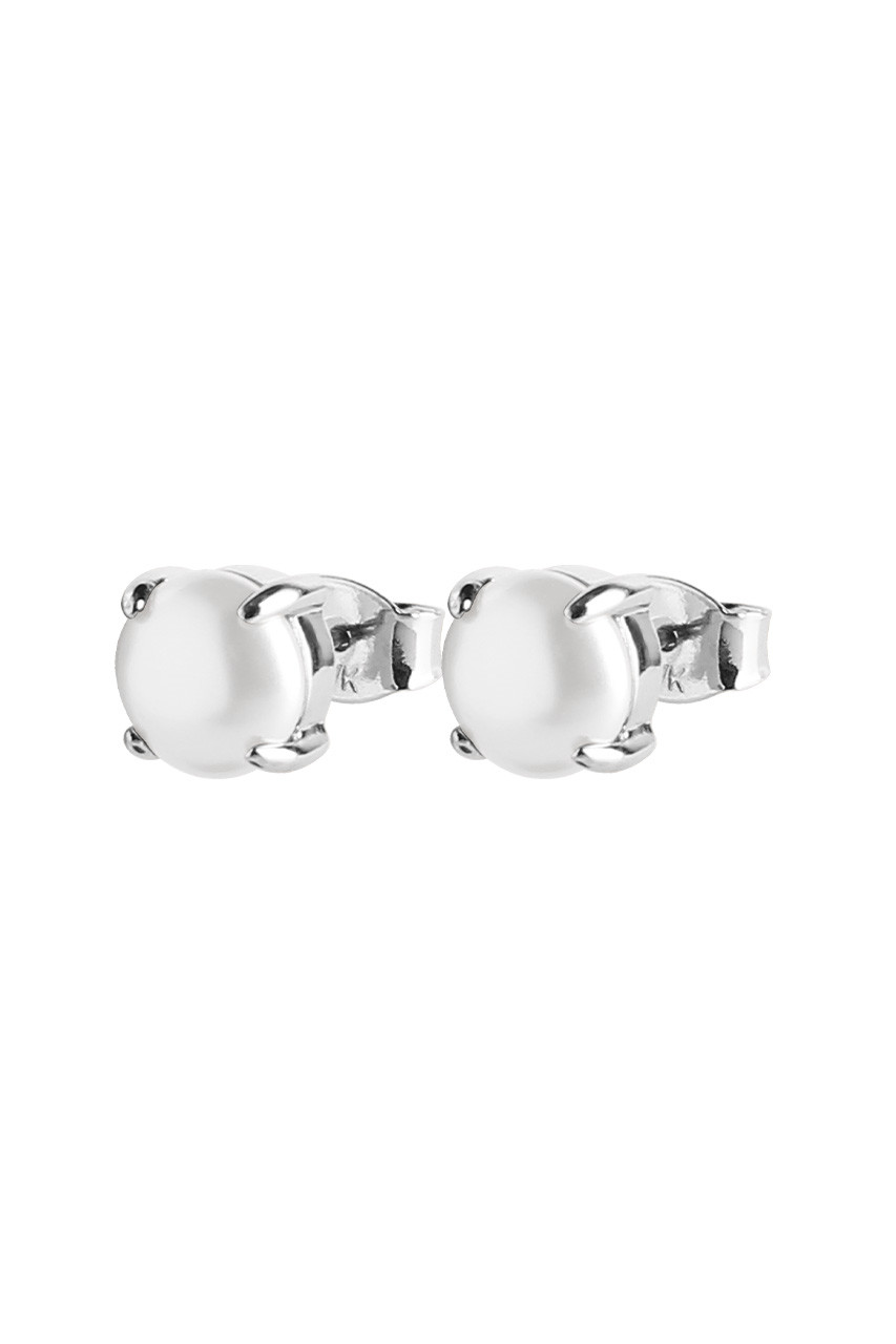 Dyrberg Kern Dyrberg/Kern Mitzi Earring, Color: Silver/White, Onesize, Women