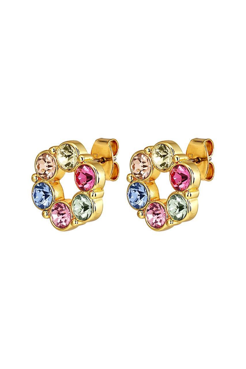 Dyrberg Kern Dyrberg/Kern Ursula Earring, Color: Gold, Pastel, Onesize, Women