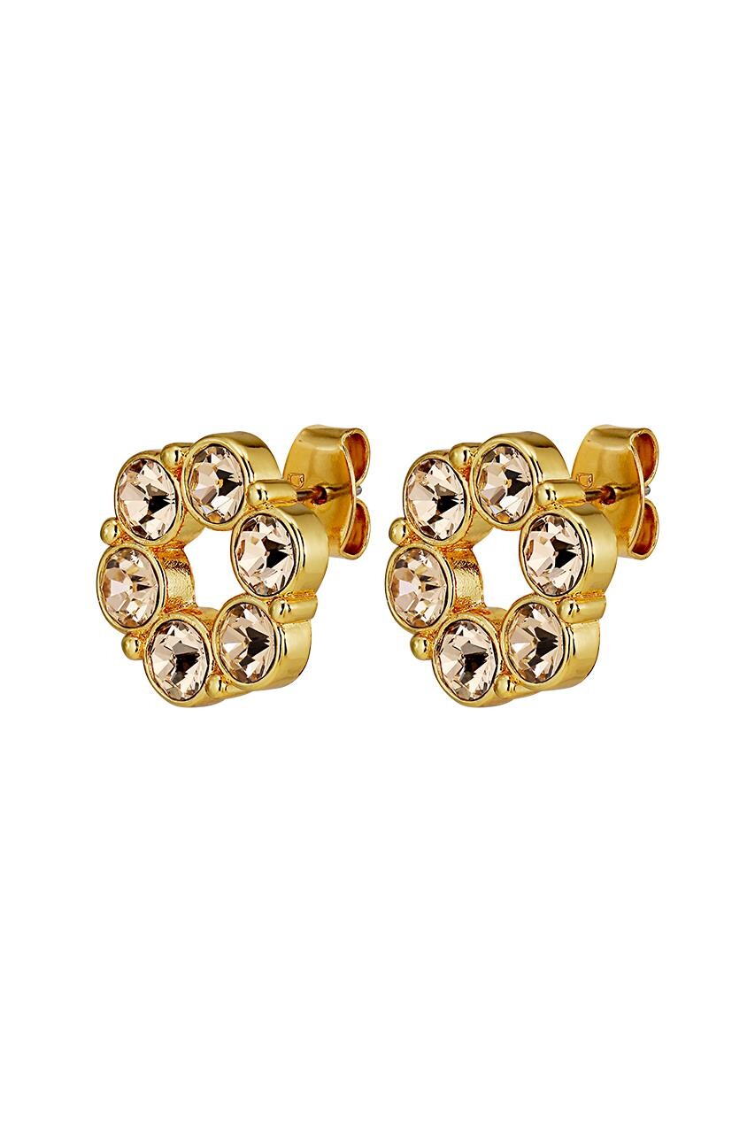 Dyrberg Kern Dyrberg/Kern Ursula Earring, Color: Golden, Onesize, Women