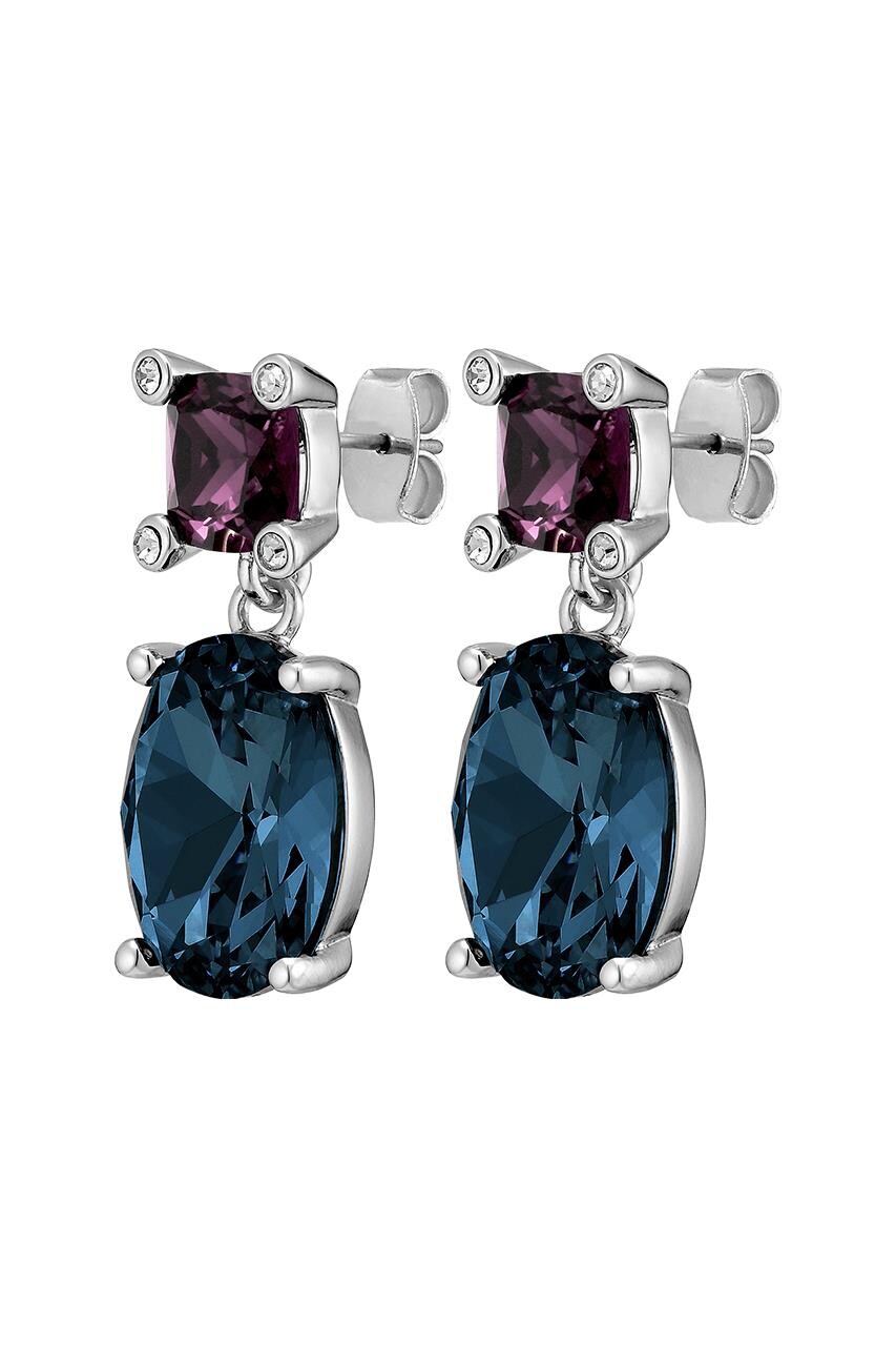 Dyrberg Kern Dyrberg/Kern Antonia Earring, Color: Silver/Blue, Onesize, Women