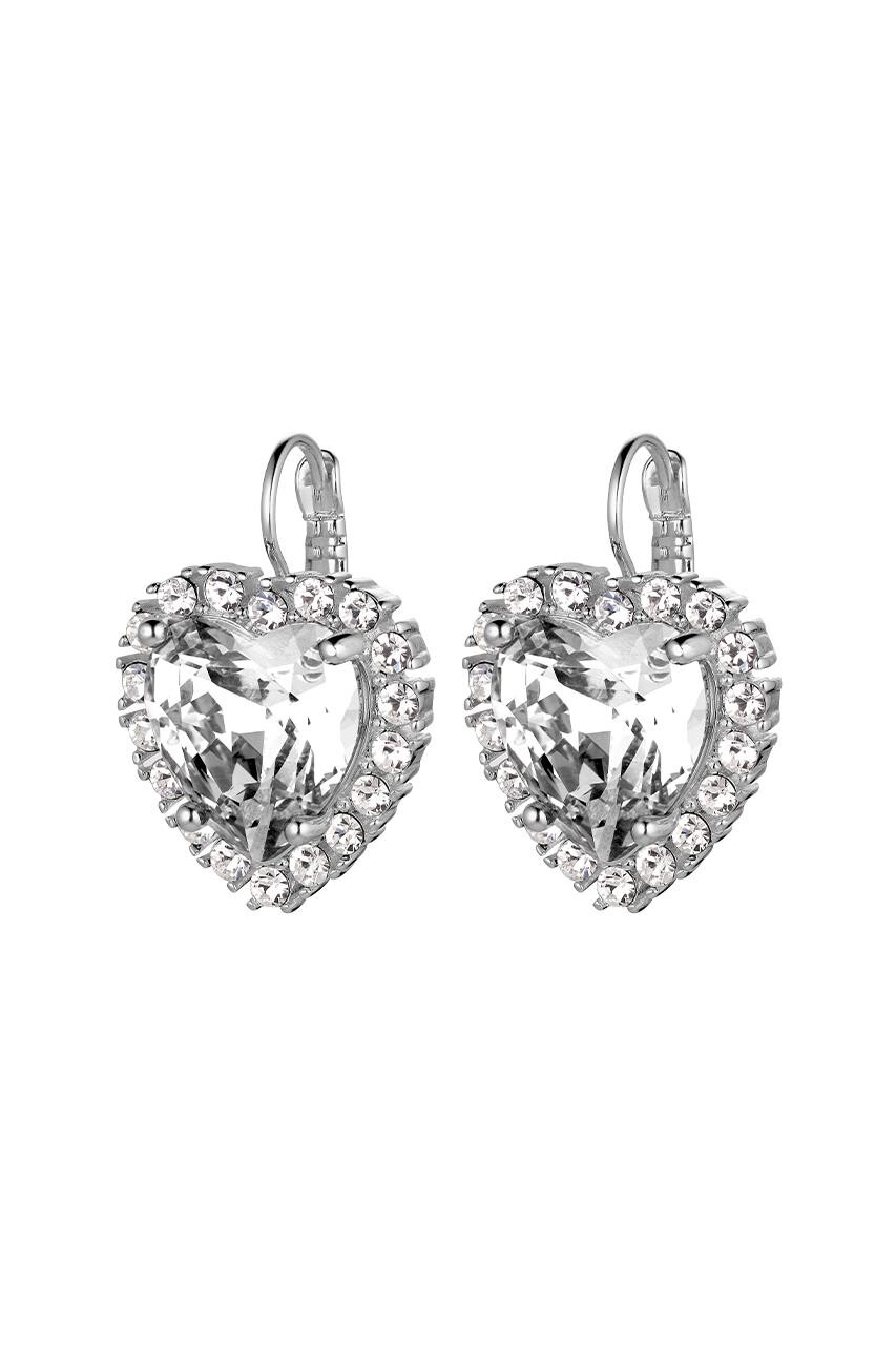 Dyrberg Kern Dyrberg/Kern Felicia Earring, Color: Silver/Crystal, Onesize, Women