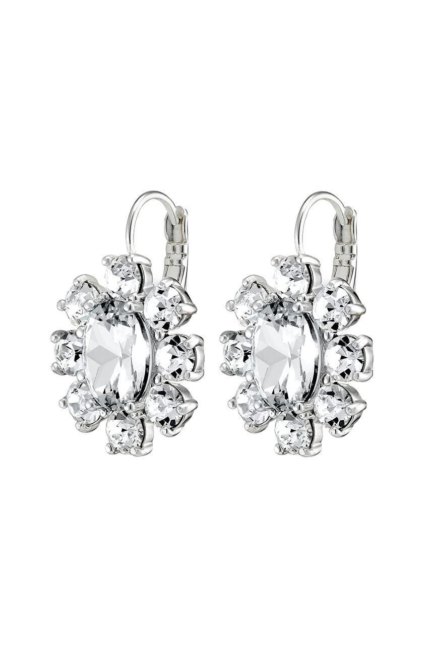Dyrberg Kern Dyrberg/Kern Valentina Earring, Color: Silver/Crystal, Onesize, Women
