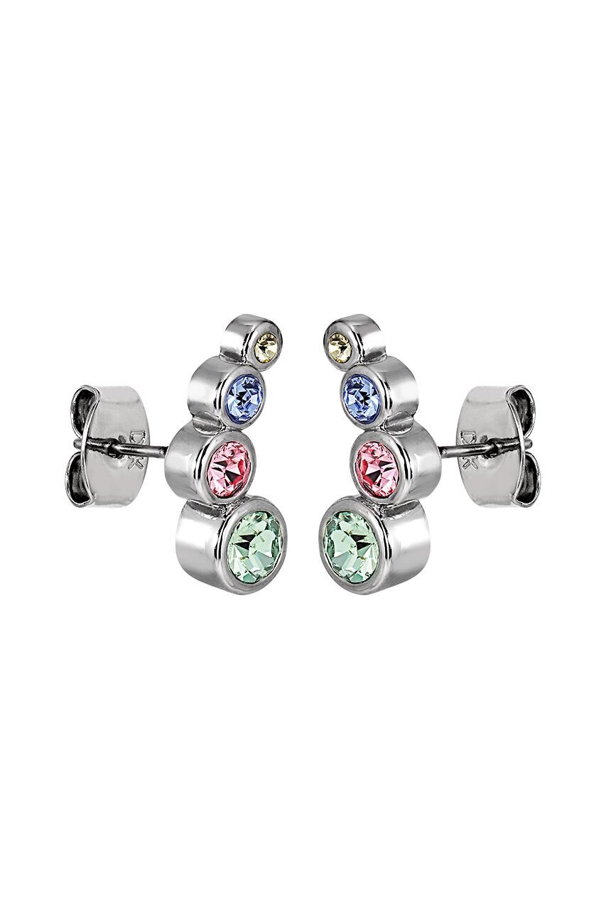 Dyrberg Kern Dyrberg/Kern Agnes Earring, Color: Silver, Pastel, Onesize, Women