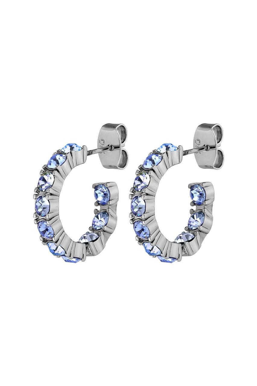 Dyrberg Kern Dyrberg/Kern Raquel Earring, Color: Silver/Blue, Onesize, Women