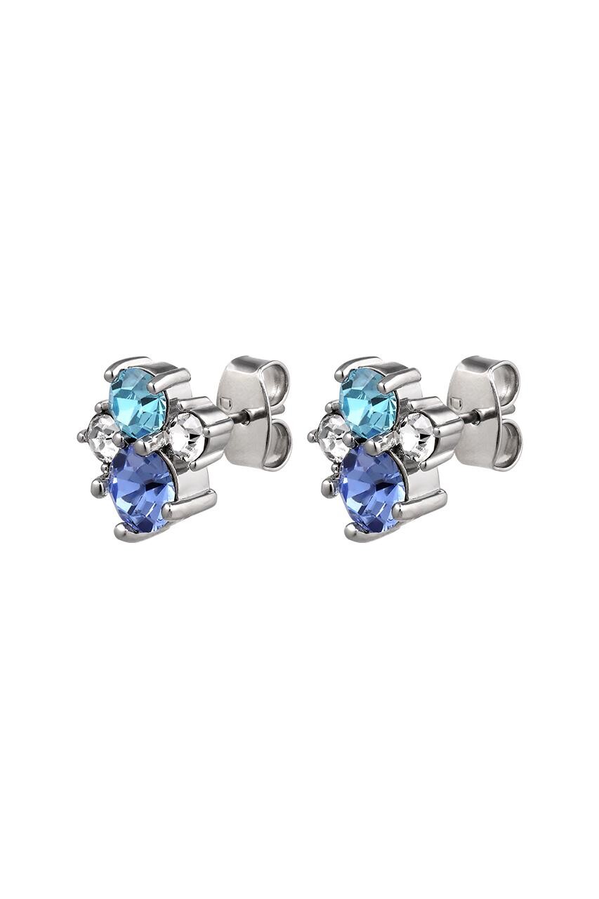 Dyrberg Kern Dyrberg/Kern Billis Earring, Color: Silver/Blue, Onesize, Women