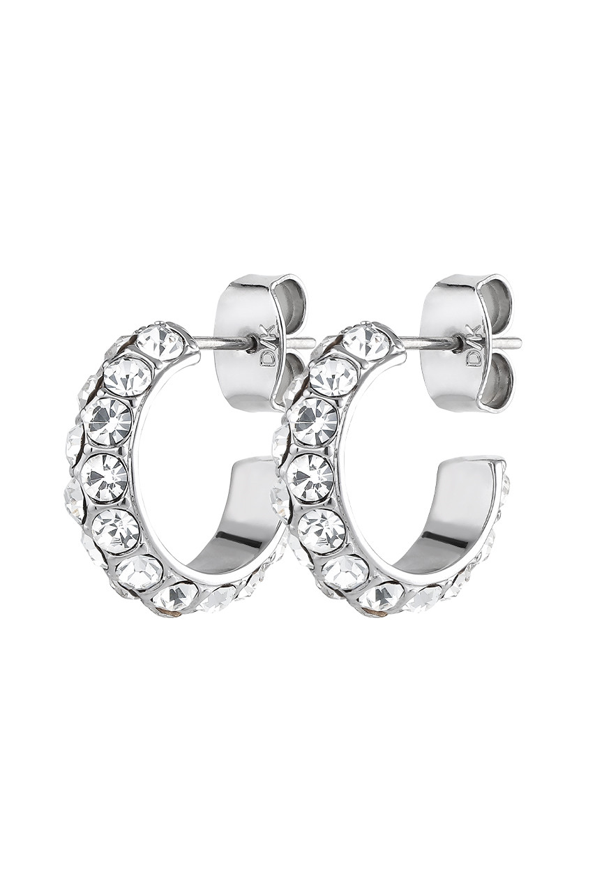 Dyrberg Kern Dyrberg/Kern Heidi Earring, Color: Silver/Crystal, Onesize, Women