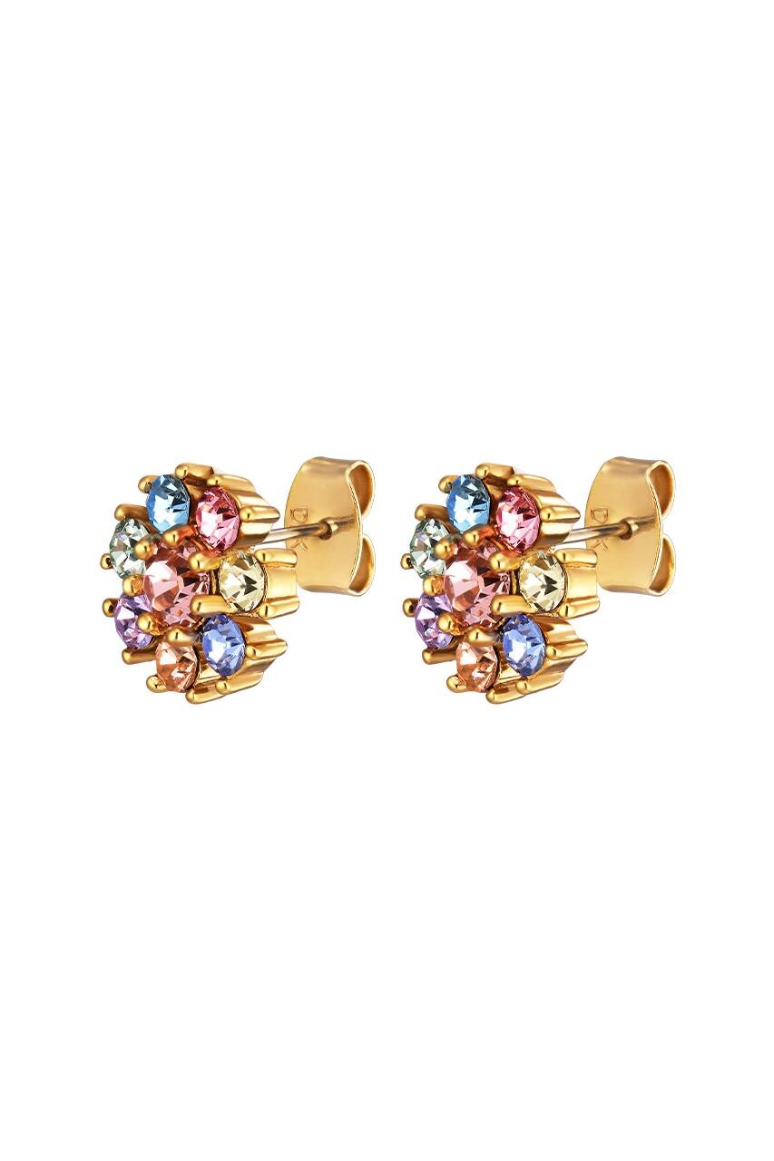 Dyrberg Kern Dyrberg/Kern Carnea Earring, Color: Gold, Pastel, Onesize, Women