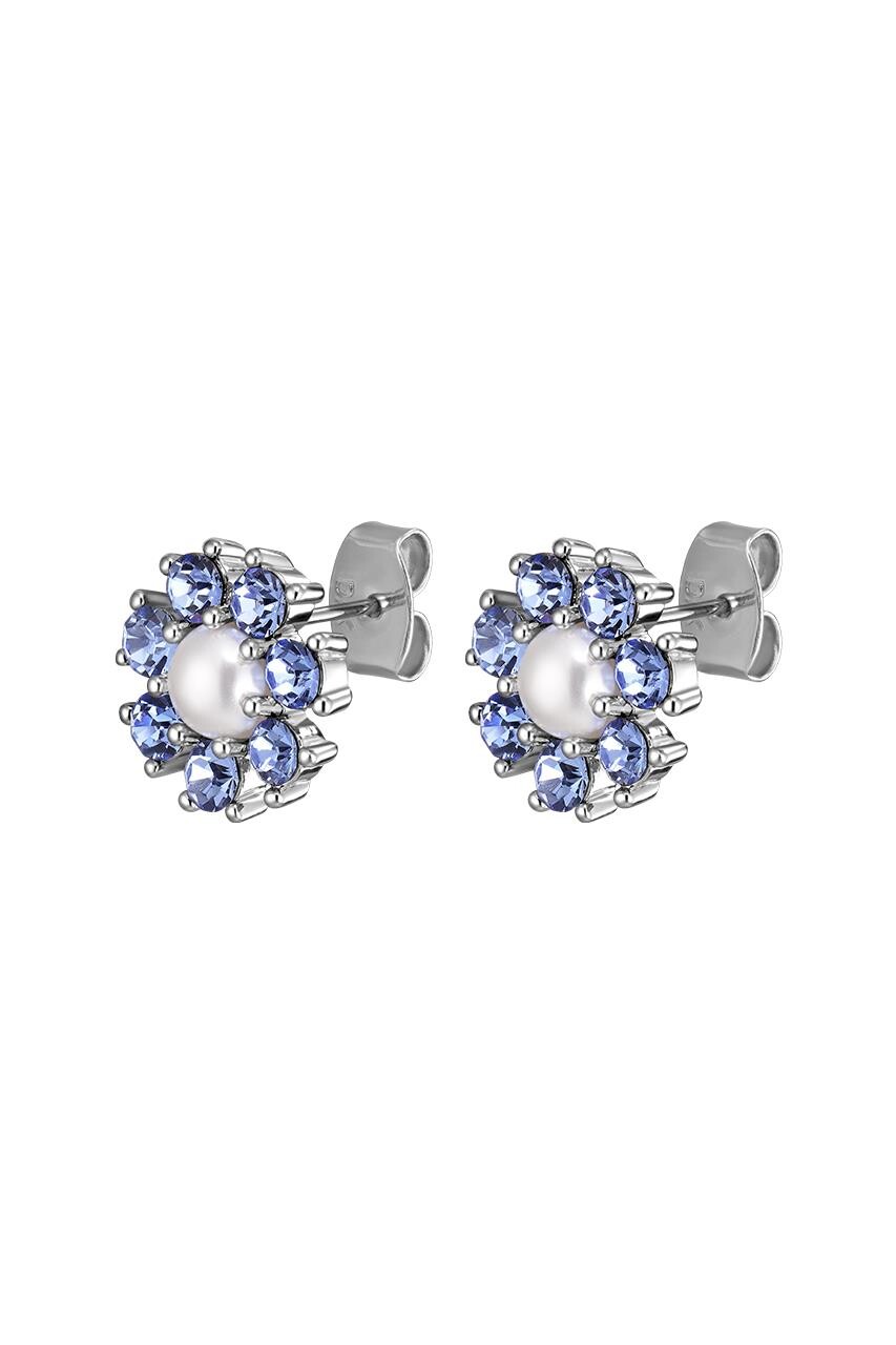 Dyrberg Kern Dyrberg/Kern Carnea Earring, Color: Silver/Blue, Onesize, Women
