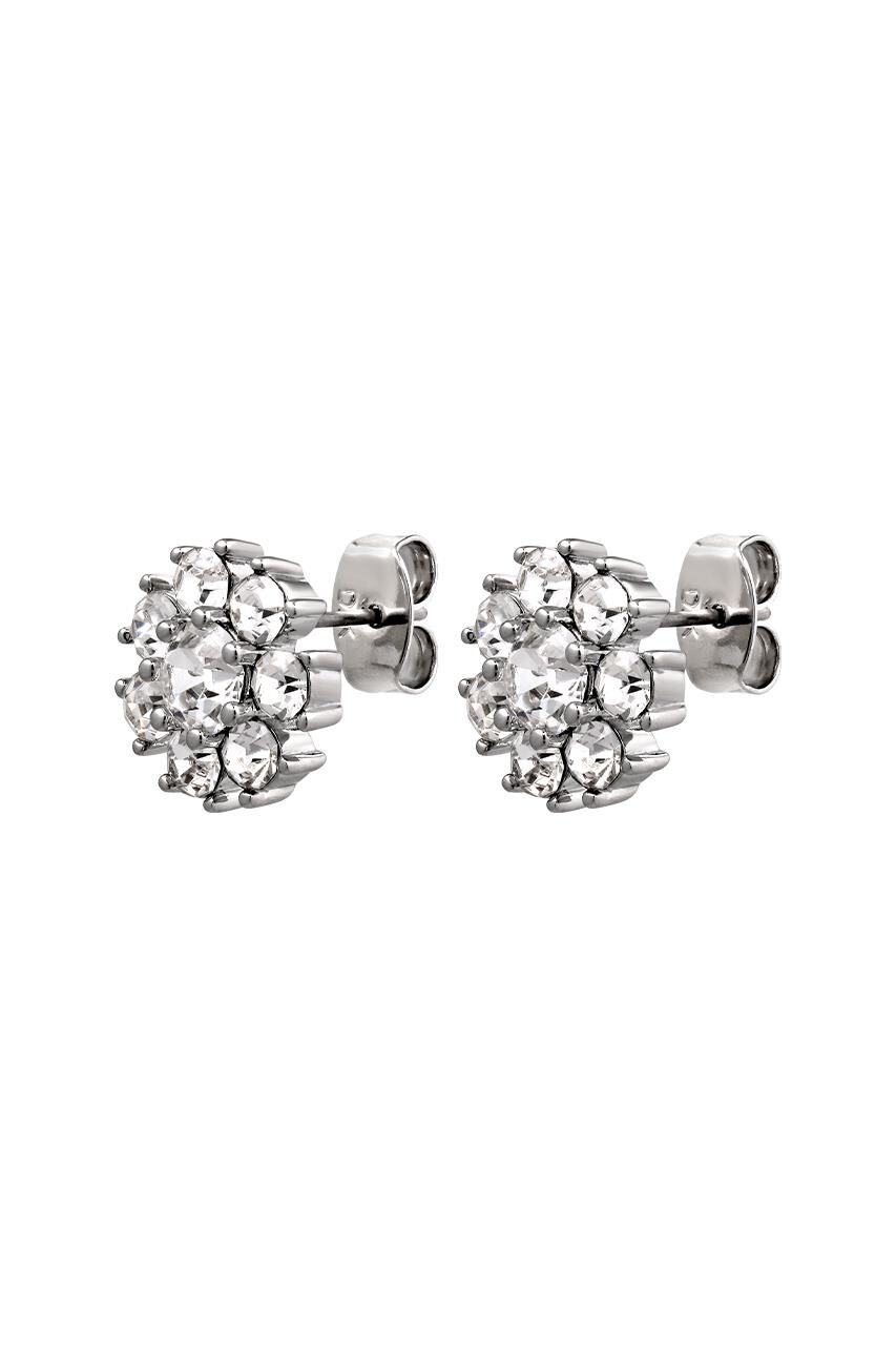 Dyrberg Kern Dyrberg/Kern Carnea Earring, Color: Silver/Crystal, Onesize, Women