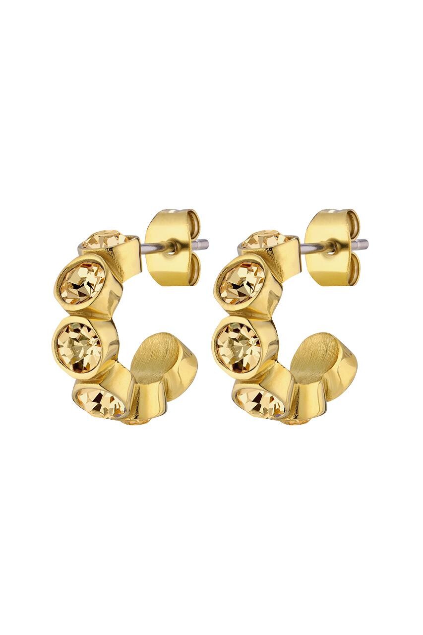Dyrberg Kern Dyrberg/Kern Jenna Earring, Color: Golden, Onesize, Women