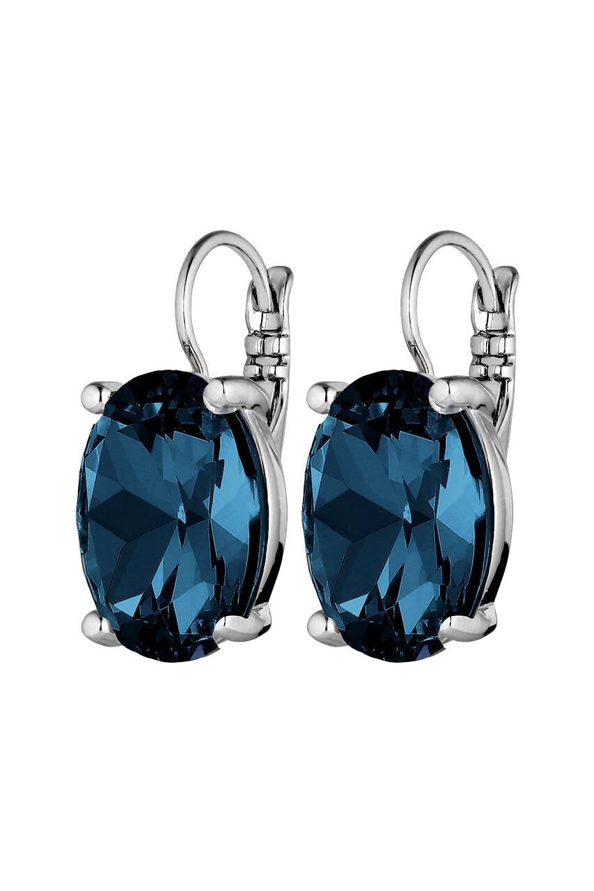 Dyrberg Kern Dyrberg/Kern Chantal Earring, Color: Silver/Blue, Onesize, Women