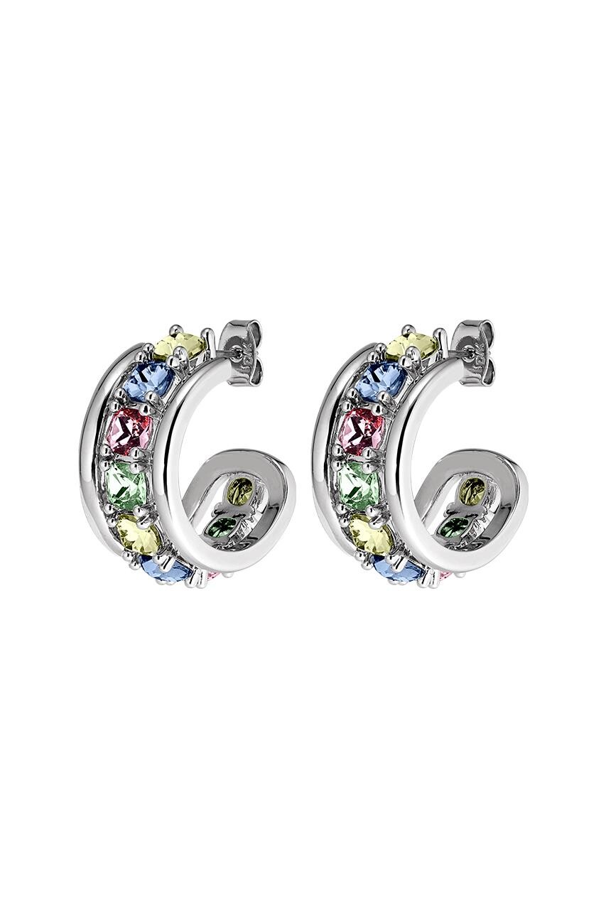 Dyrberg Kern Dyrberg/Kern Helen Earring, Color: Silver, Pastel, Onesize, Women