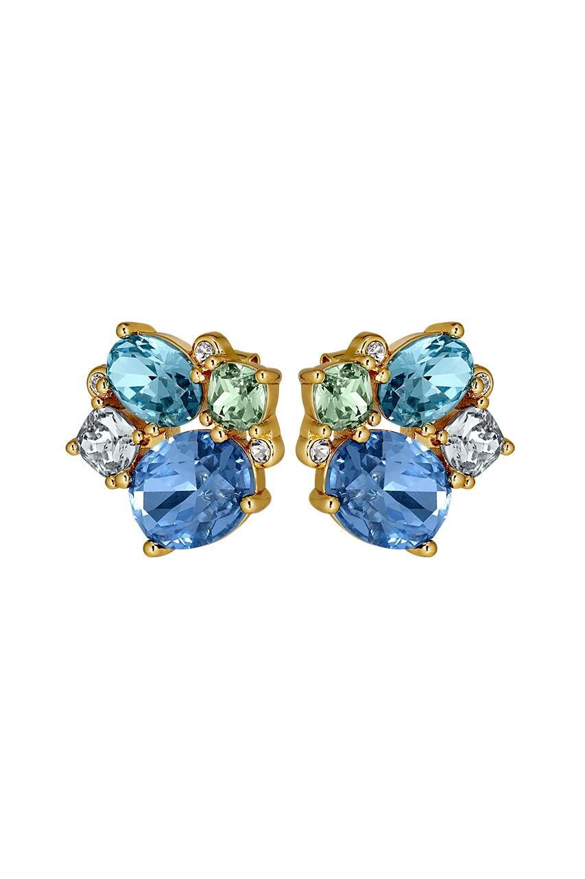 Dyrberg Kern Dyrberg/Kern Emma Earring, Color: Gold/Blue, Onesize, Women