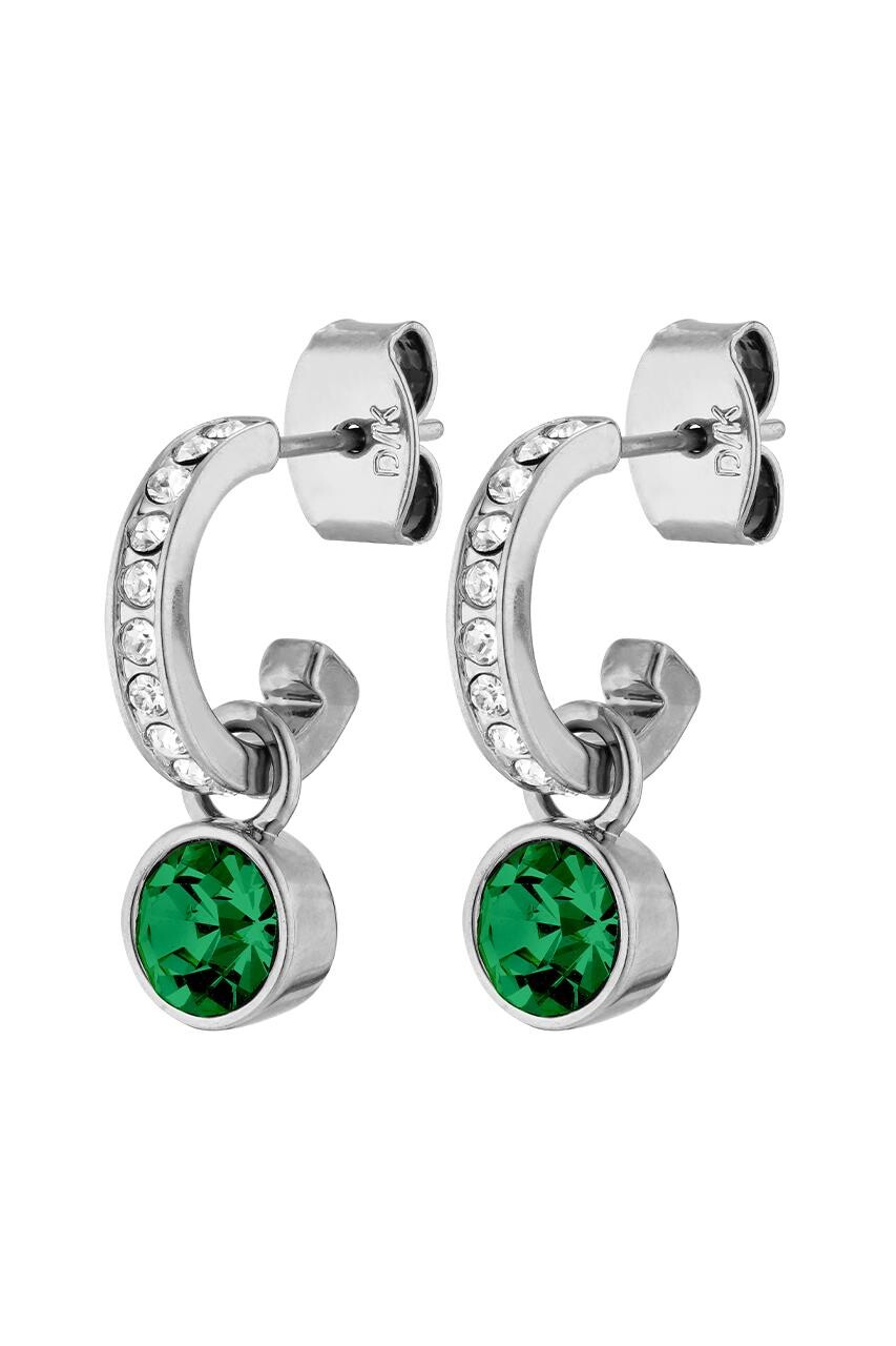 Dyrberg Kern Dyrberg/Kern Dessa Earring, Color: Silver/Crystal, Onesize, Women