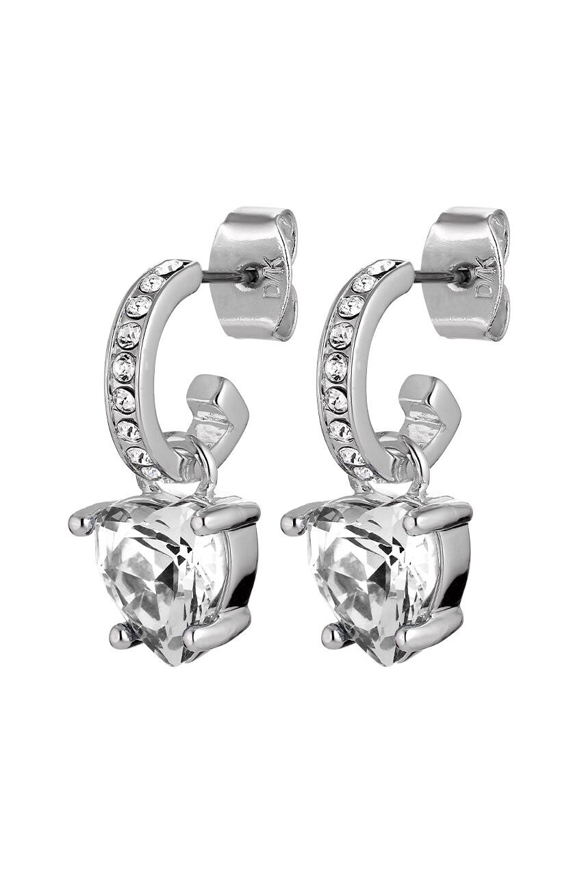 Dyrberg Kern Dyrberg/Kern Nina Earring, Color: Silver/Crystal, Onesize, Women