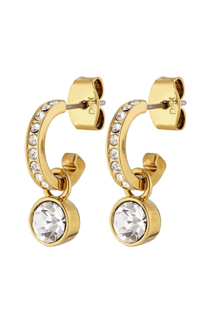 Dyrberg Kern Dyrberg/Kern Dessa Earring, Color: Gold/Crystal, Onesize, Women