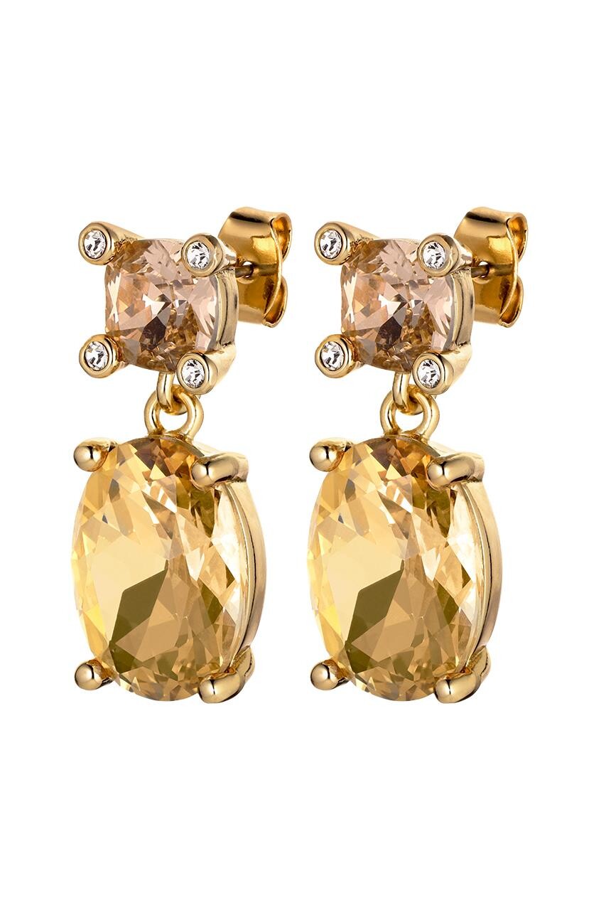 Dyrberg Kern Dyrberg/Kern Antonia Earring, Color: Gold, Peach, Onesize, Women