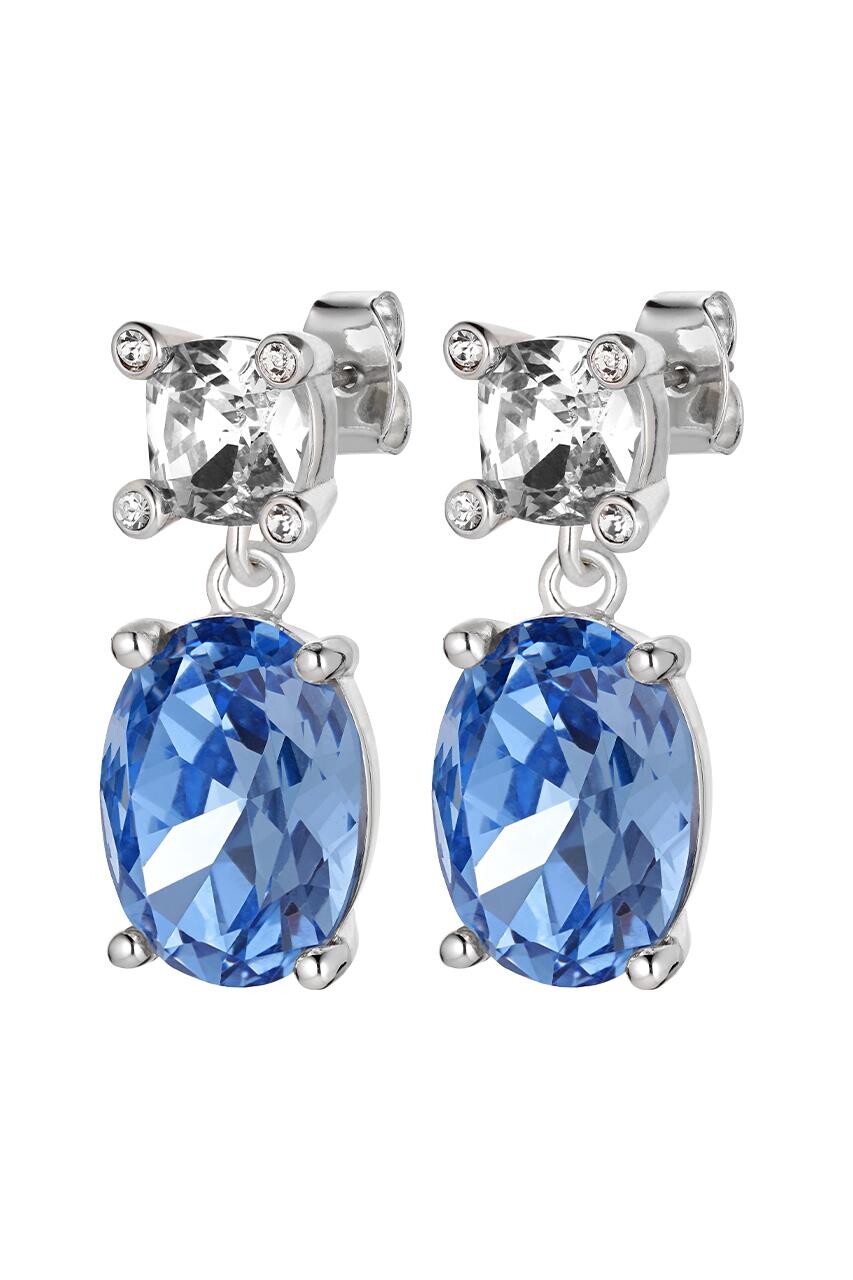 Dyrberg Kern Dyrberg/Kern Antonia Earring, Color: Silver/Blue, Onesize, Women