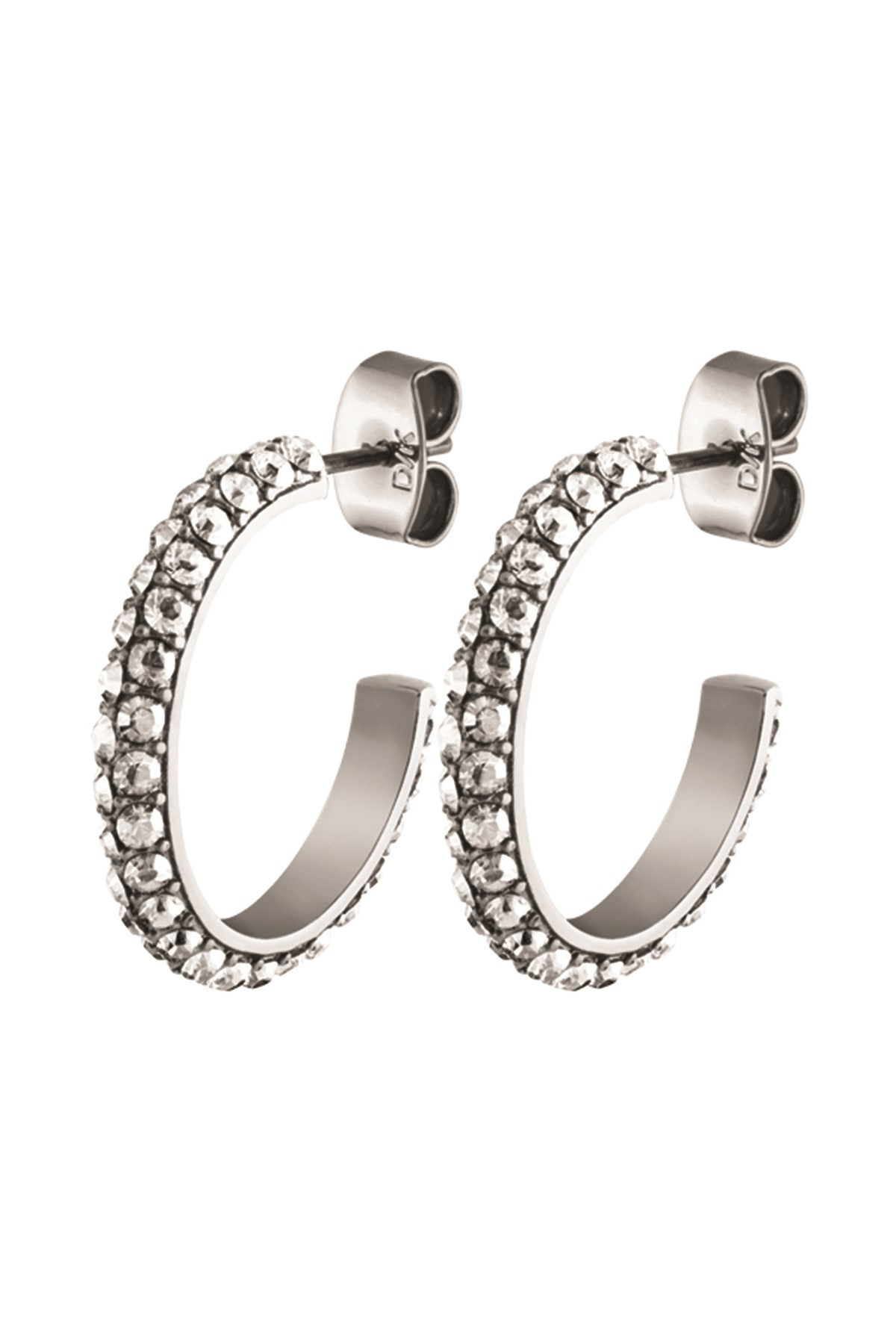 Dyrberg Kern Dyrberg/Kern Hosta Earring, Color: Silver/Crystal, Onesize, Women