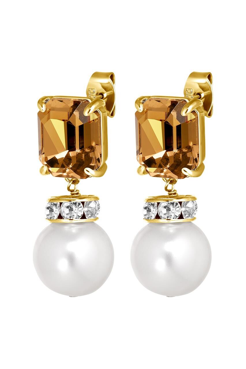 Dyrberg Kern Dyrberg/Kern Wali Earring, Color: Golden, Onesize, Women