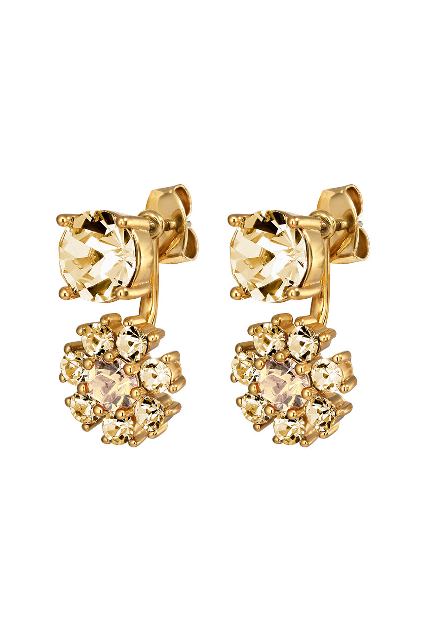 Dyrberg Kern Dyrberg/Kern Floss Earring, Color: Golden, Onesize, Women