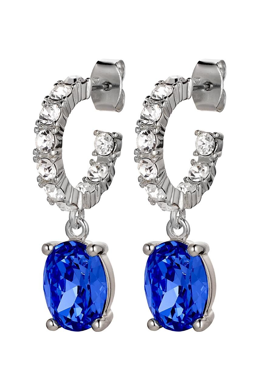 Dyrberg Kern Dyrberg/Kern Barbara Earring, Color: Silver/Blue, Onesize, Women