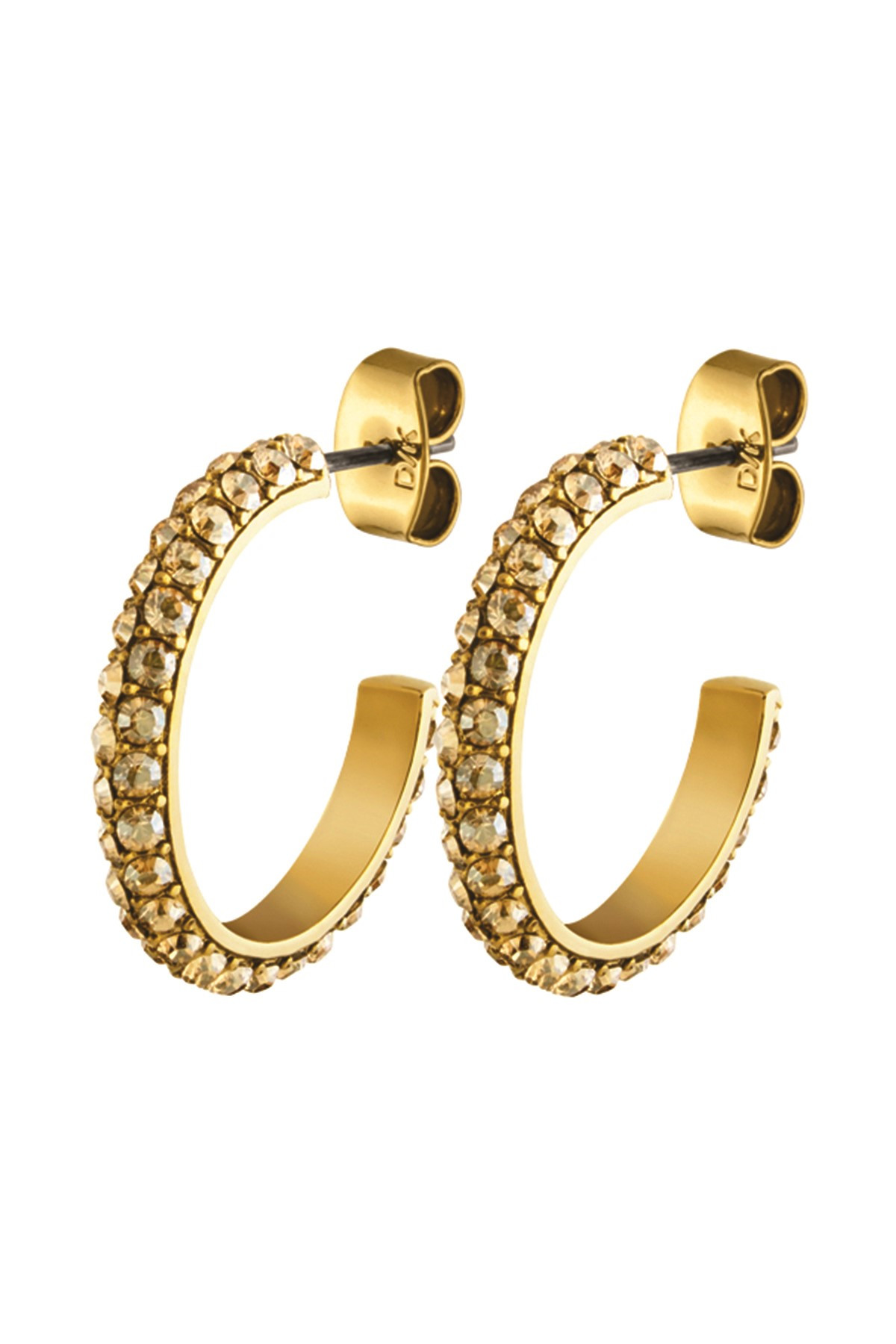 Dyrberg Kern Dyrberg/Kern Hosta Earring, Color: Golden, Onesize, Women
