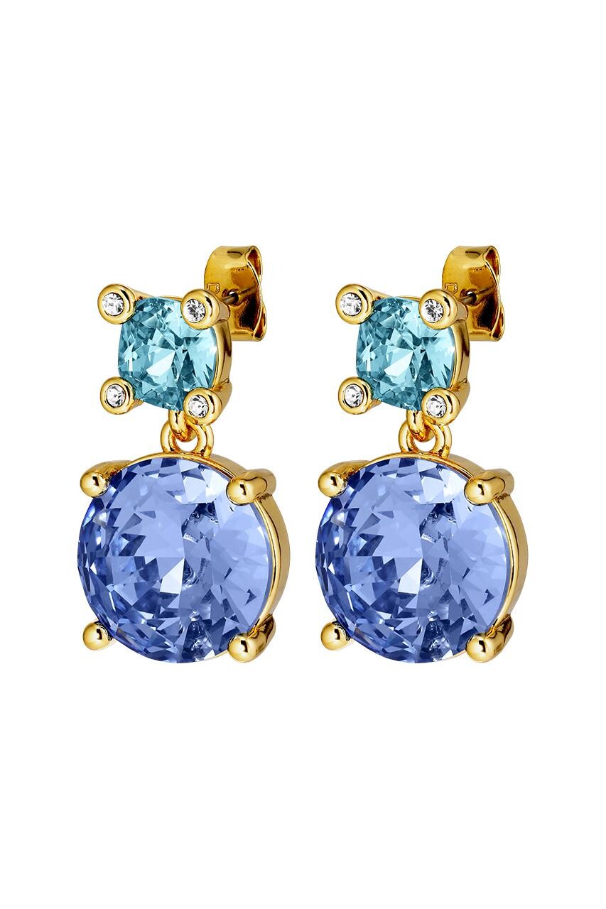 Dyrberg Kern Dyrberg/Kern Nicola Earring, Color: Gold/Blue, Onesize, Women