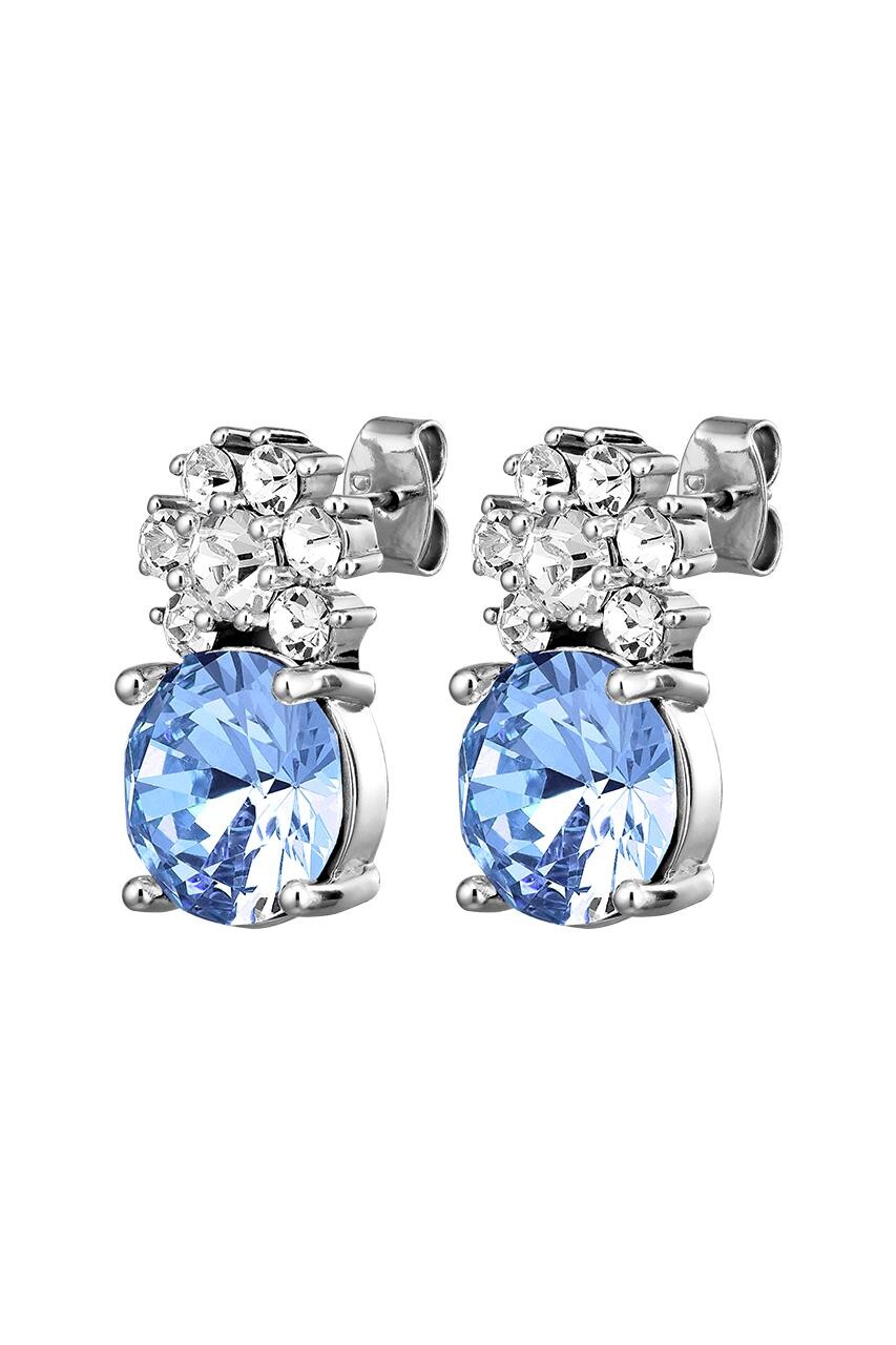 Dyrberg Kern Dyrberg/Kern Beckia Earring, Color: Silver/Blue, Onesize, Women