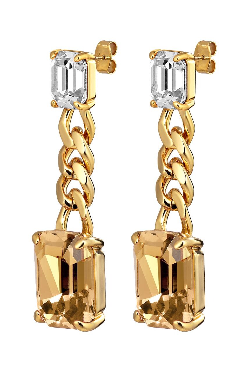 Dyrberg Kern Dyrberg/Kern Calla Earring, Color: Golden, Onesize, Women