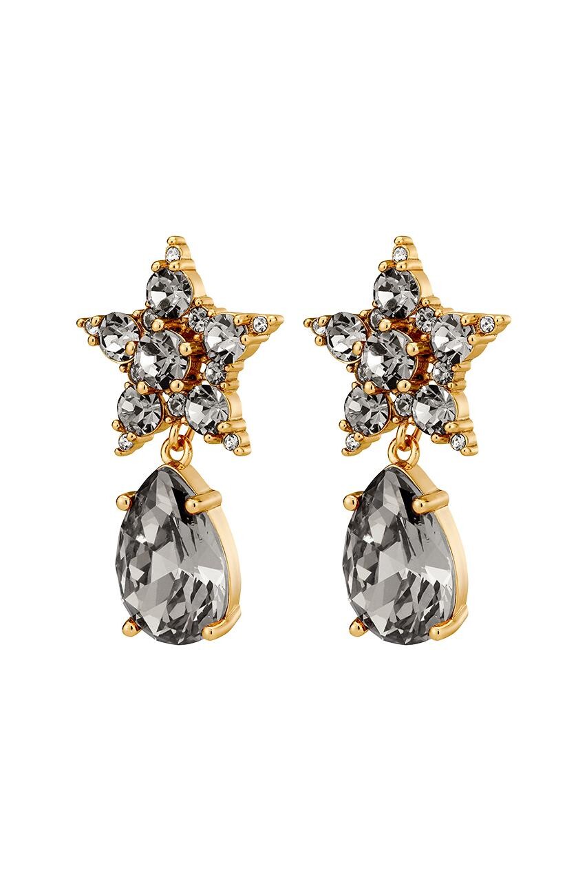 Dyrberg Kern Dyrberg/Kern Rivioli Earring, Color: Gold/White, Onesize, Women