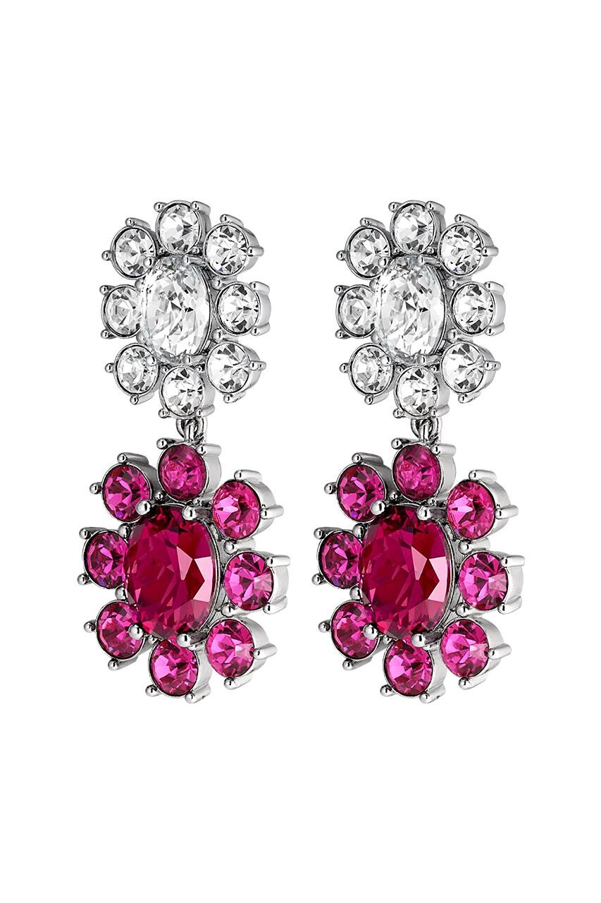 Dyrberg Kern Dyrberg/Kern Lina Earring, Color: Silver, Pink, Onesize, Women